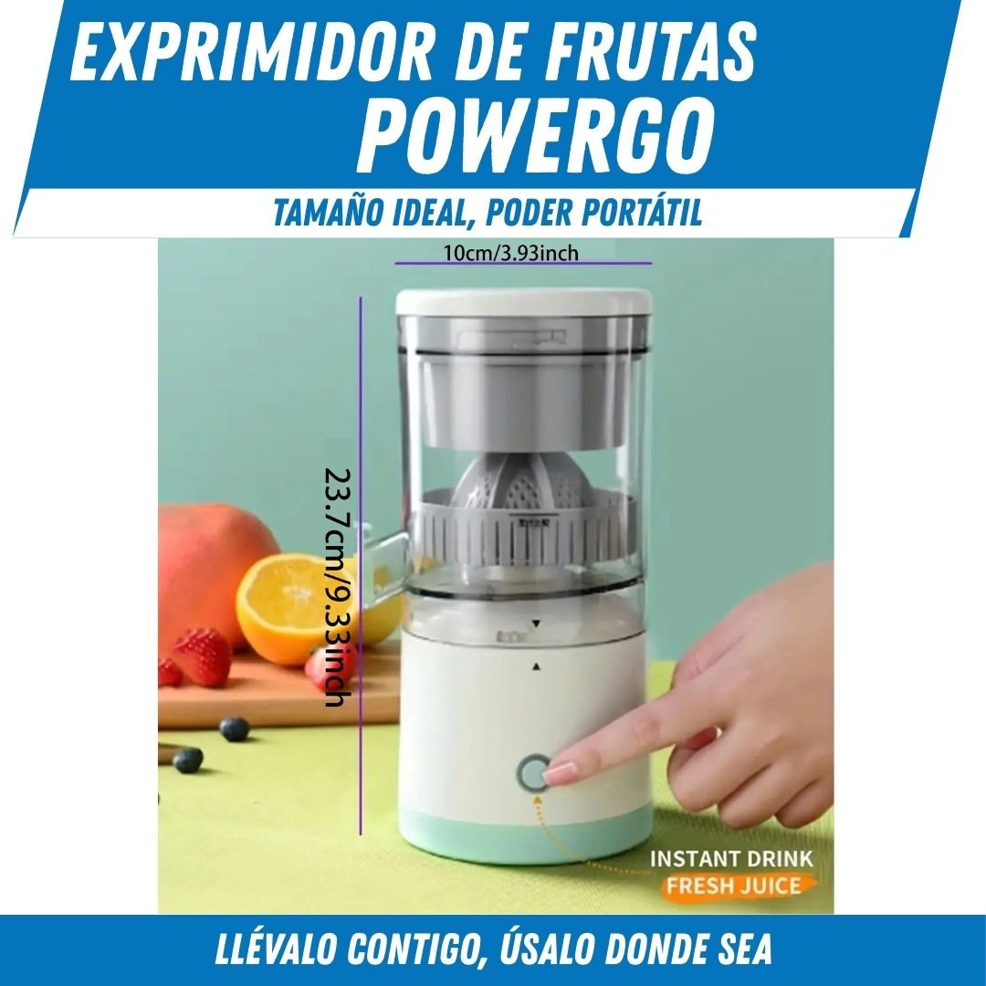 Exprimidor de Frutas Portable - PowerGo - Para Regalar - Paga al Recibir - Envío Gratis