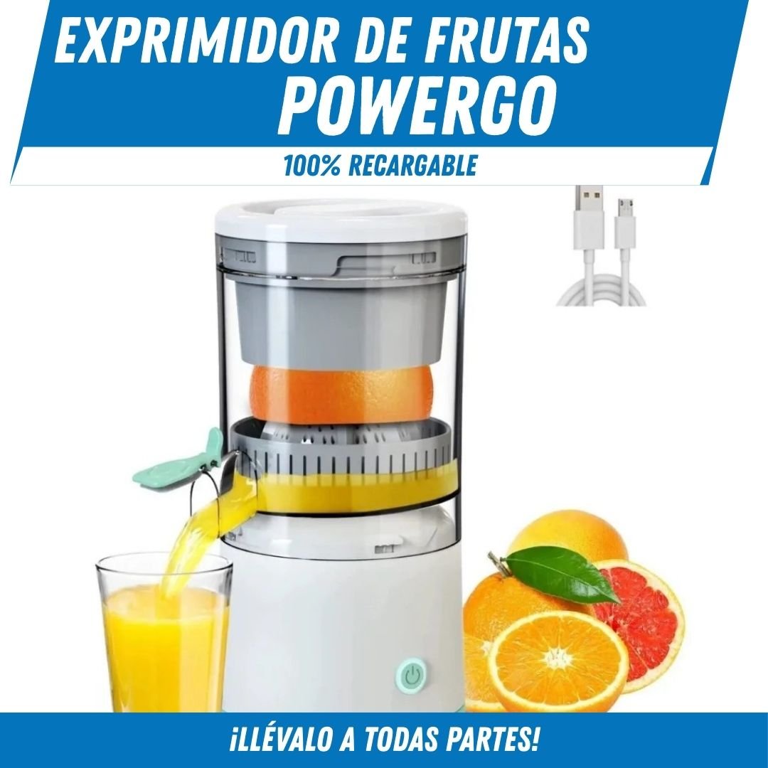 Exprimidor de Frutas Portable - PowerGo - Para Regalar - Paga al Recibir - Envío Gratis