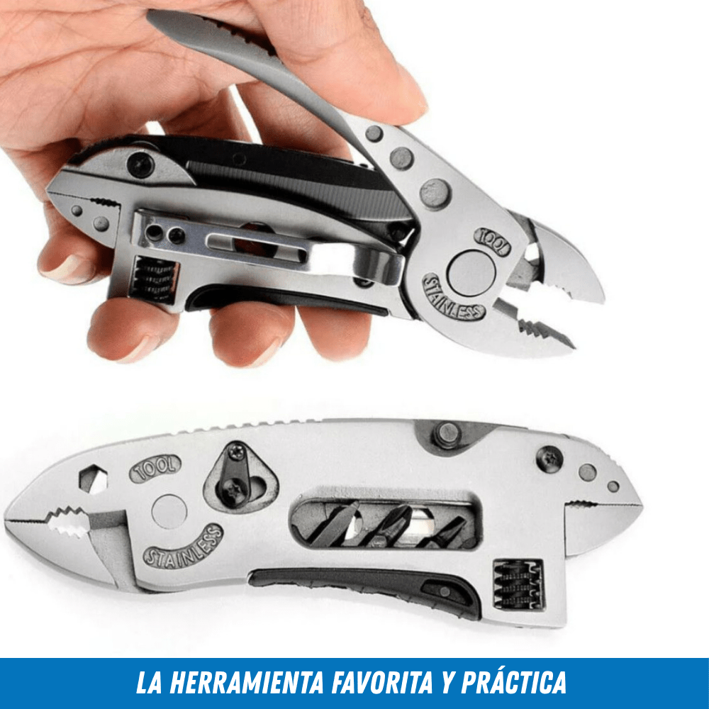 Herramienta MultiTool Titan 12 en 1 - Poder en tu Bolsillo - Para Regalar - Paga al Recibir - Envío Gratis