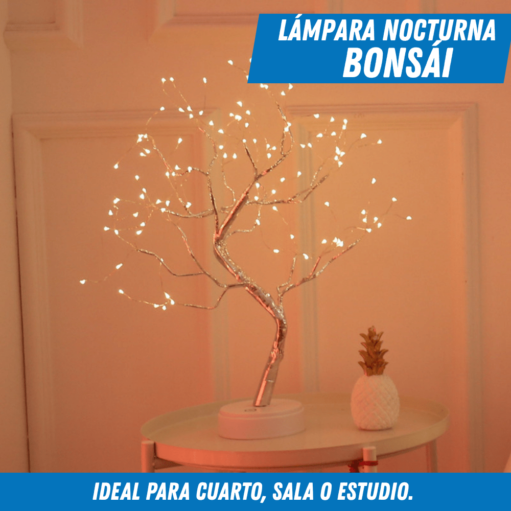 Lámpara Nocturna Bonsái – Relajación y Estilo para Cada Rincón - Para Regalar - Paga al Recibir - Envío Gratis