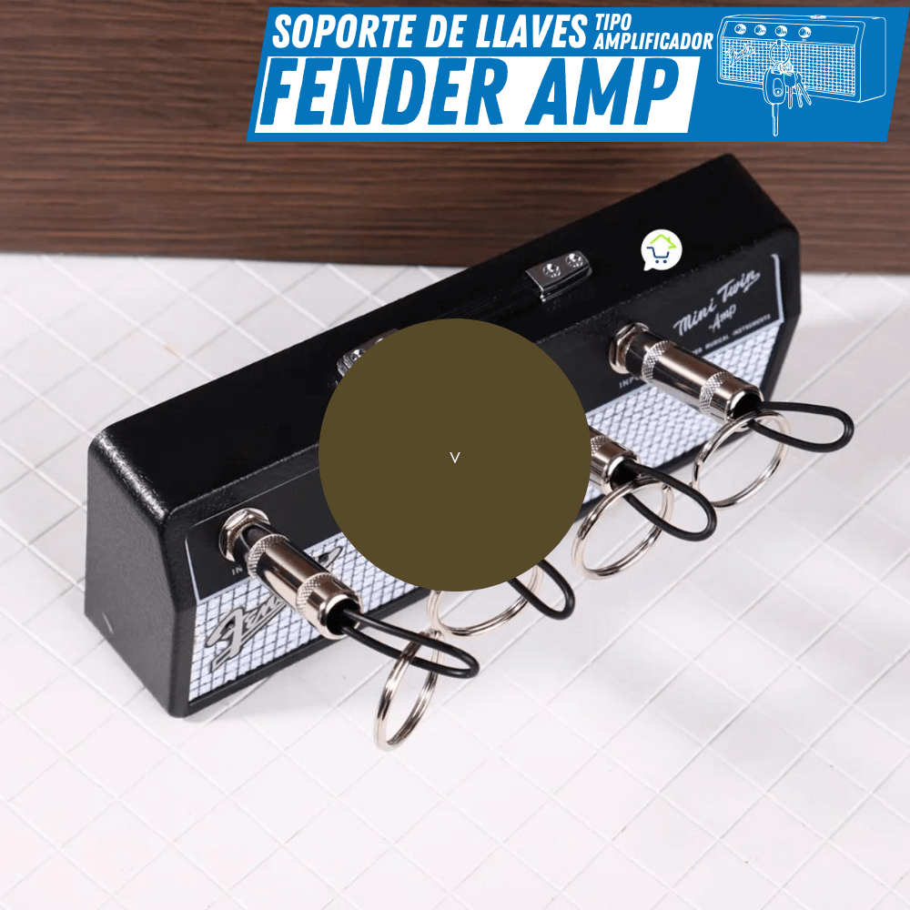 Soporte de Llaves Estilo Amplificador – Cuelga tus llaves como una estrella de rock - Para Regalar - Paga al Recibir - Envío Gratis