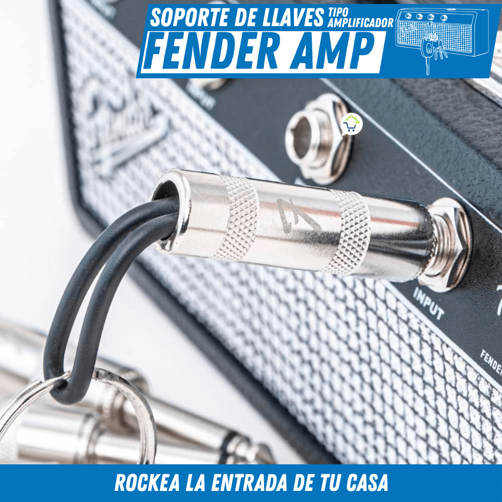 Soporte de Llaves Estilo Amplificador – Cuelga tus llaves como una estrella de rock - Para Regalar - Paga al Recibir - Envío Gratis