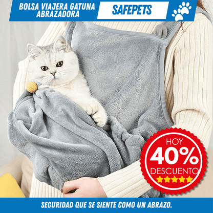 Bolsa Viajera Gatuna Abrazadora – SafePets - Para Regalar - Paga al Recibir - Envío Gratis