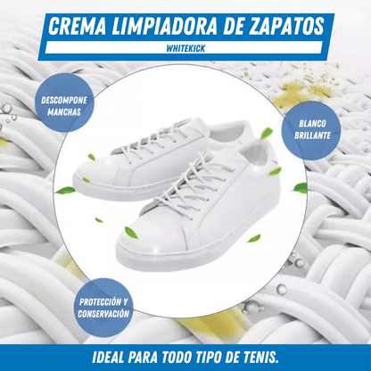 Crema Limpiadora de Zapatos - WhiteKicK Pague 1 lleve 2 - Para Regalar - Paga al Recibir - Envío Gratis