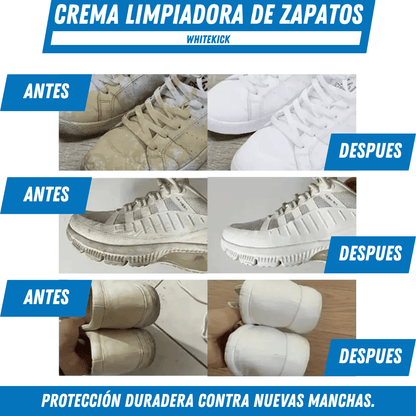 Crema Limpiadora de Zapatos - WhiteKicK Pague 1 lleve 2 - Para Regalar - Paga al Recibir - Envío Gratis
