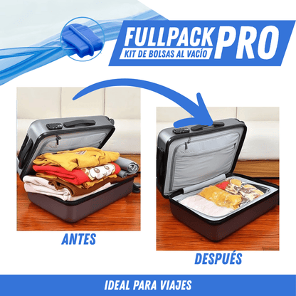 Kit Bolsas al vacío - FullPack Pro - Para Regalar - Paga al Recibir - Envío Gratis