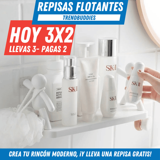 Repisas Flotantes - TrendBuddies Paga 2 lleva 3 - Para Regalar - Paga al Recibir - Envío Gratis