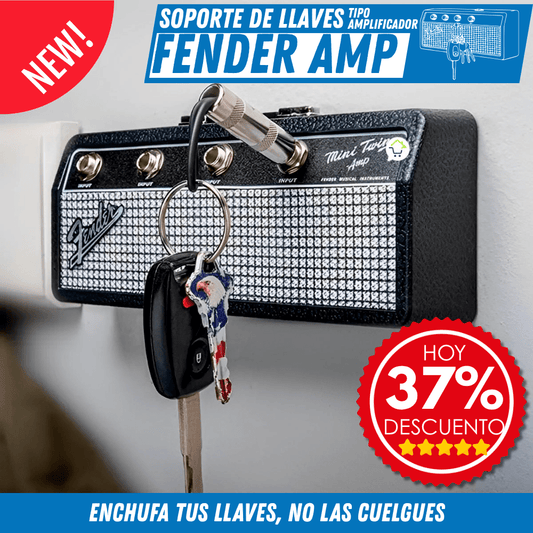 Soporte de Llaves Estilo Amplificador – Cuelga tus llaves como una estrella de rock - Para Regalar - Paga al Recibir - Envío Gratis